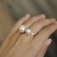 Isla - Pearl Ring | Adjustable