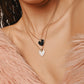 Fallon Ceramic Heart Necklace