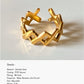 Isla - Nest Ring | Adjustable