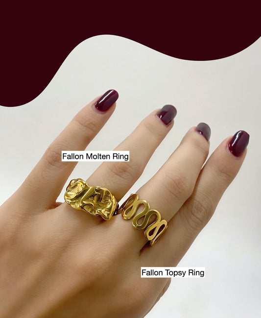 Fallon Topsy Ring