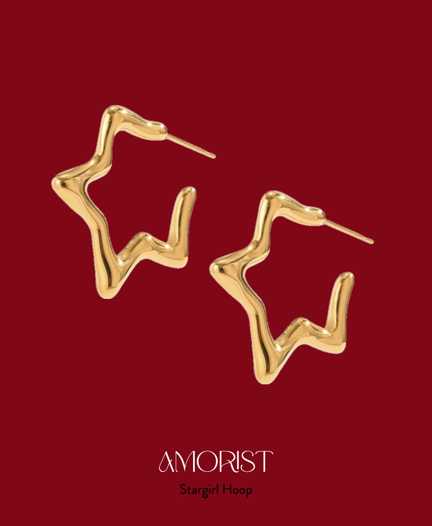 Amorist Stargirl Hoops