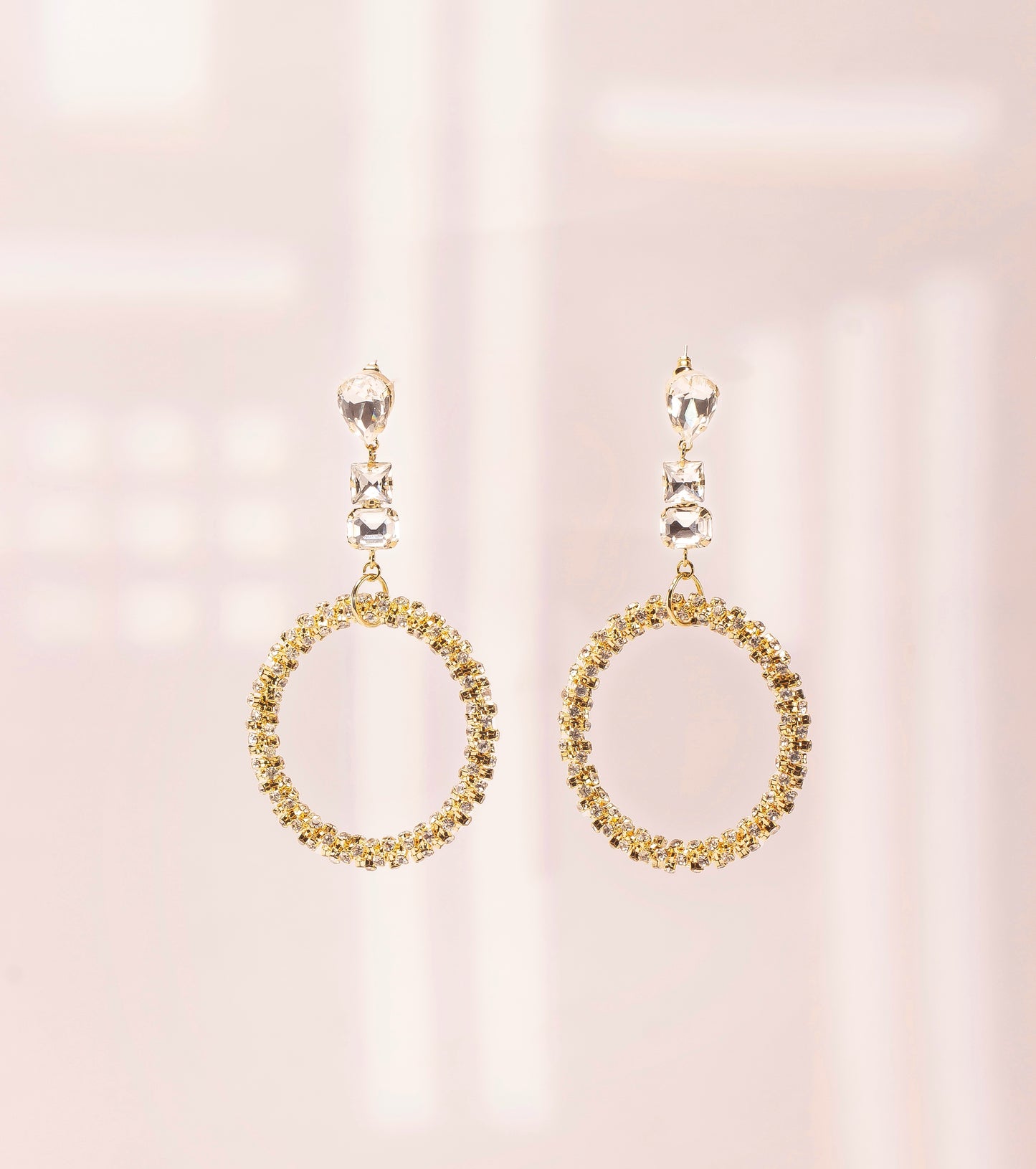 Nour Chandelier Earrings