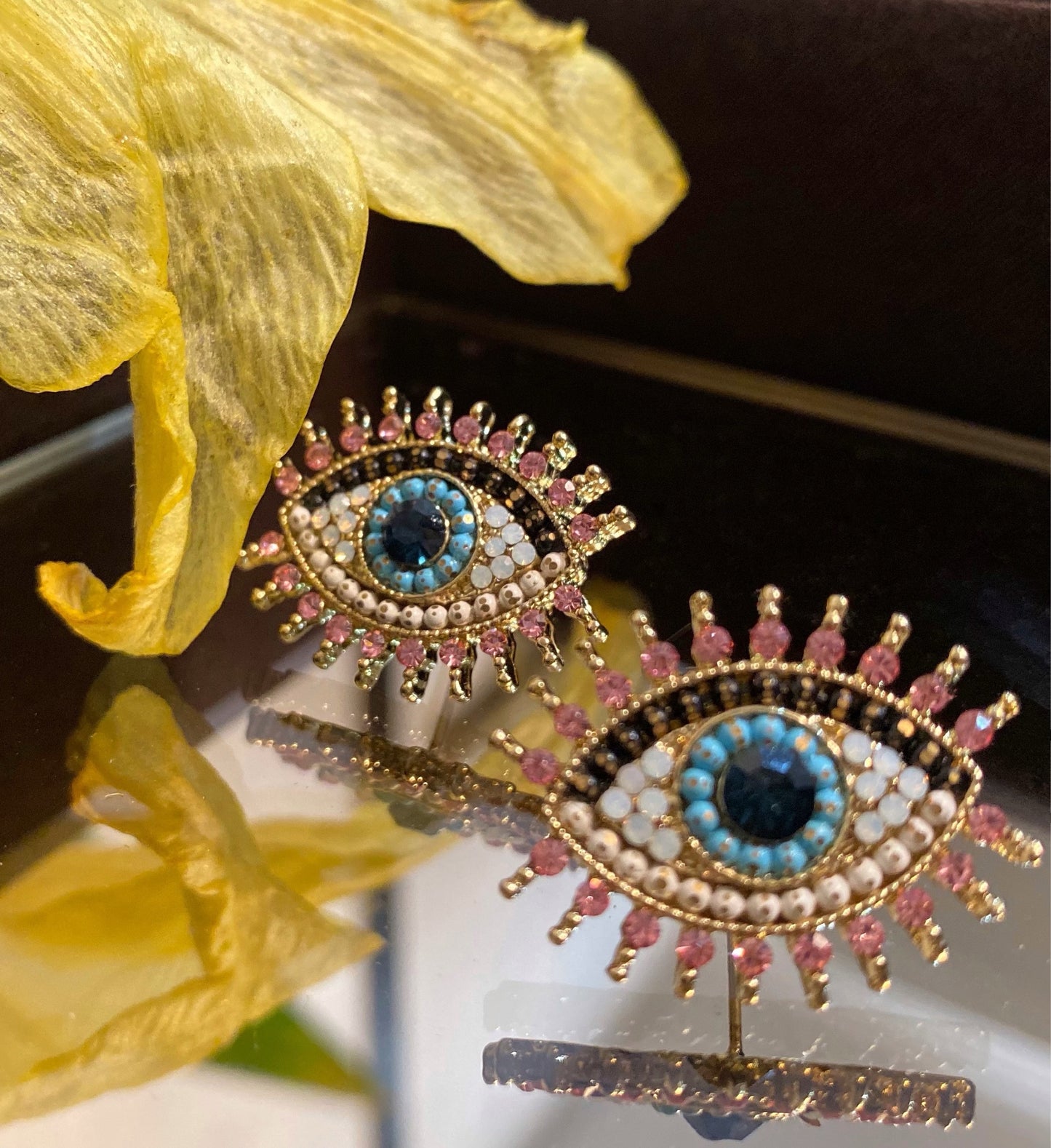 Akemi Evil Eye Earrings